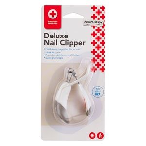 American Red Cross Deluxe Nail Clipper with Magnifier